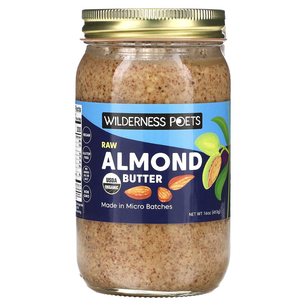 Wilderness Poets Raw Almond Butter 453g (16oz) 453g - 1 ea