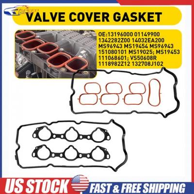 Engine Valve Cover Gasket Set For Nissan NV2500 NV3500 2012- 4.0L V6 MS19025