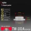 T-förmiger Nylon-Kunststoff-Dichtungsring und Schraubwellenhülse (Für dich: M2-M35)