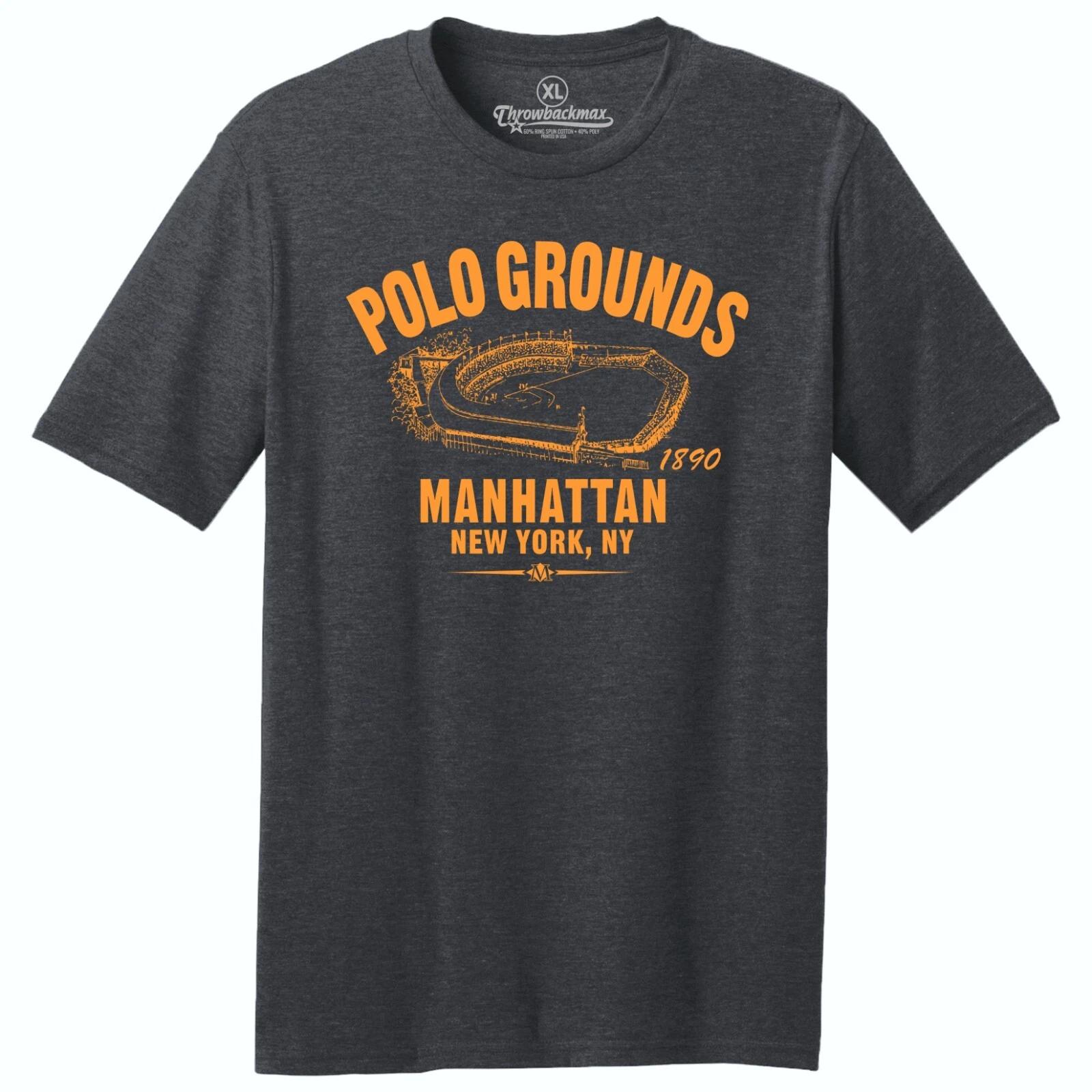 

Polo Grounds 1890 Baseball TRI-BLEND Tee Shirt - New York Giants 4XL