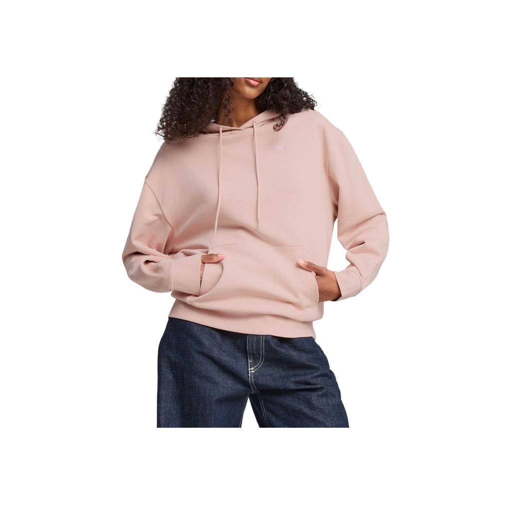 Puma Soft And Comfortable Simple Hoodie Women Hoodies Pink 688951-91
