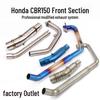 Stainless Steel Header Pipe for CBR150R/CBR125/CB150R Exhaust Modification