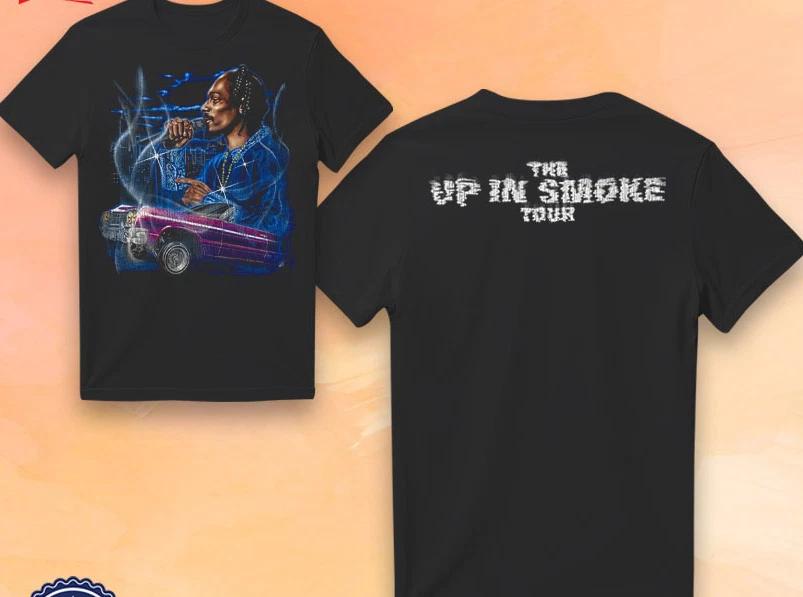 Death Row x Snoop Dogg The Up In Smoke Tour 2025 Merch T XL