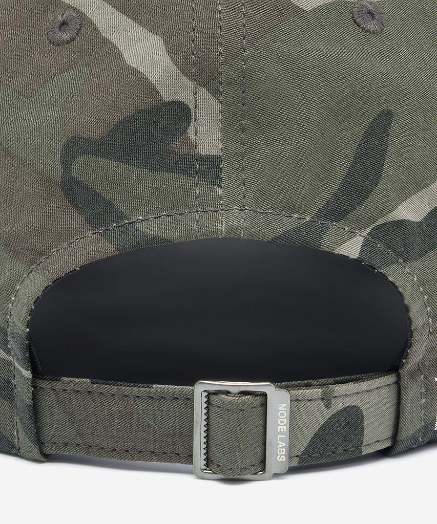 NODE LABS Dev:7 Camo Lässige Baseballkappe_Dunkelgrün