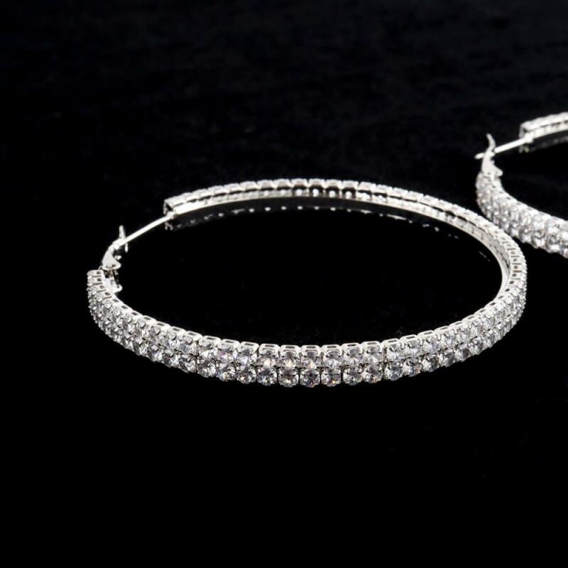 

Women s High-End Luxury Dense Ring Earrings A28407_Single Item