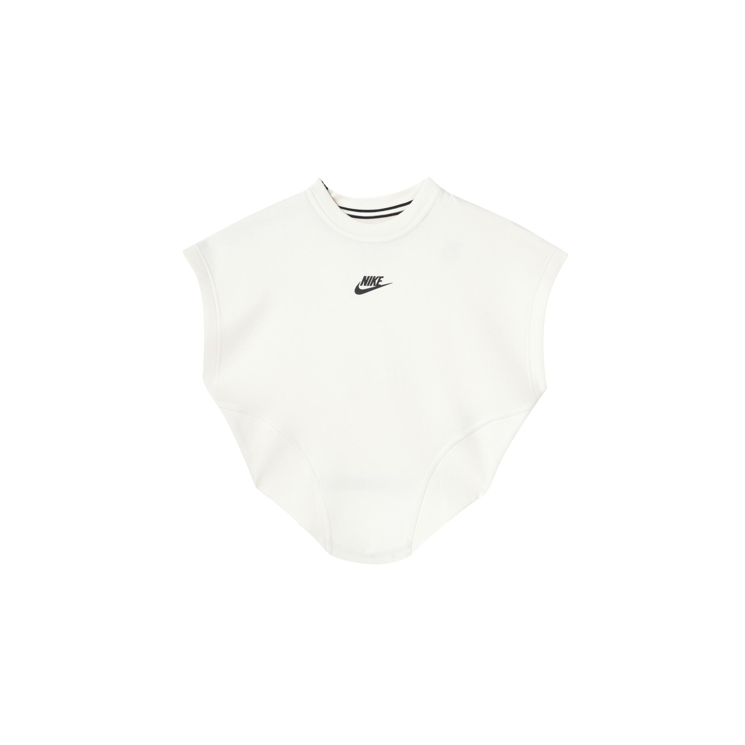 (WMNS) Nike Sportswear Tech Fleece Sleeveless T-shirt (Asia Sizing)  Beige  Women s FQ1851-110 L