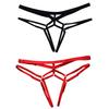 Women Thong Plus Size Color See Through Fashion Adjustable Sexy Pure Openwork T-back Valentine's Day