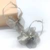 Retro Flower Drop Earrings for Women Elegant Petal Pendant Hanging Earrings Party Accessories Handmade Jewelry
