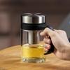 Wanxiang Glass Tea Infuser Bottle with Handle