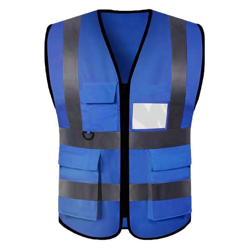 High-Visibility Reflective Safety Vest for Traffic and Construction Workers