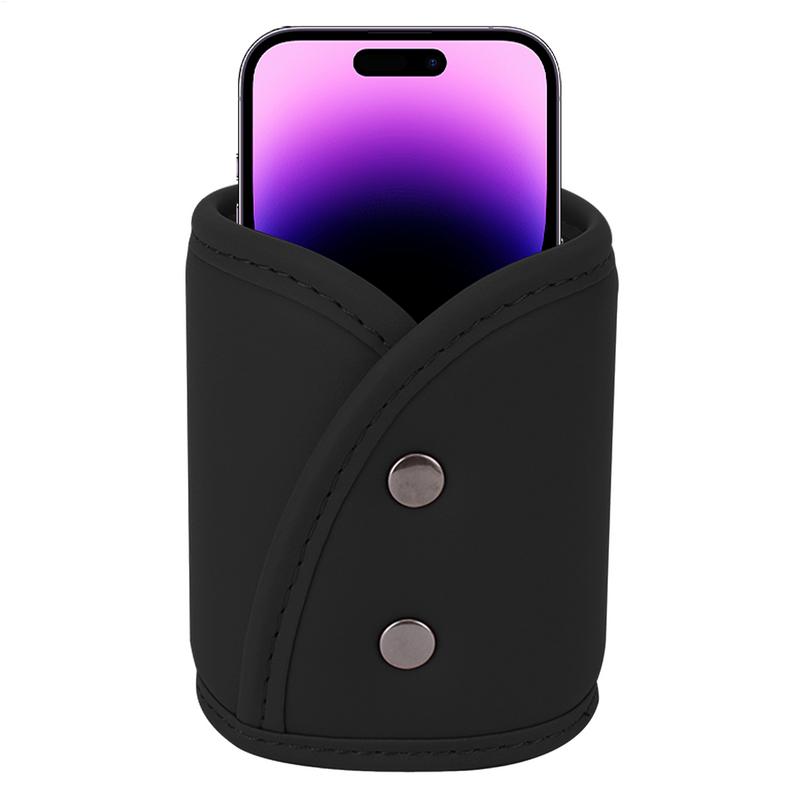 Vehicle Cup Holder Multi-Functional Door Leather Drink Storage Bag Back Seat Cup Holder Organizer Automotive Interior