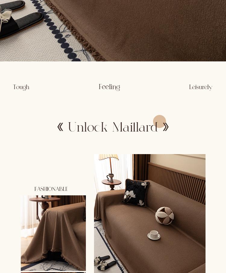 Luxury Anti-Slip Nordic Sofa Cover - Four Seasons Cat Claw Resistant
