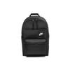 Heritage Solid Color Brand Logo Zipper Backpack Unisex Backpack Black CQ0263-010