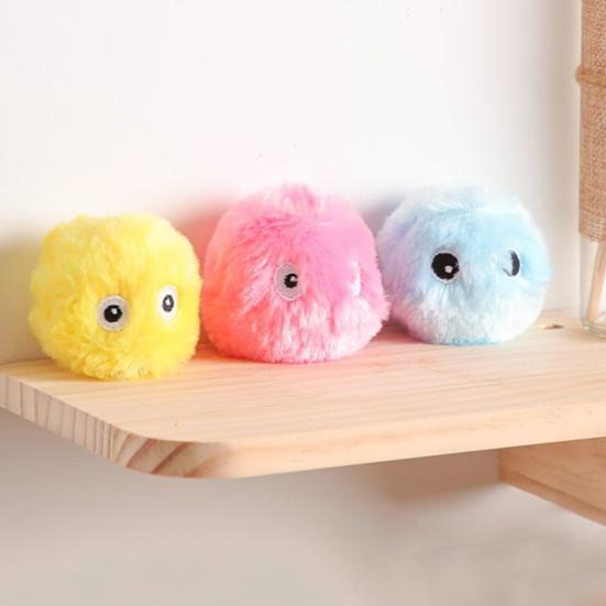 Chirping Cat Ball Toy Interactive Catnip Ball Toy with Birds Frog Crickets Sound Touch Activated Kitten Exercise Toy for Indoor Cats