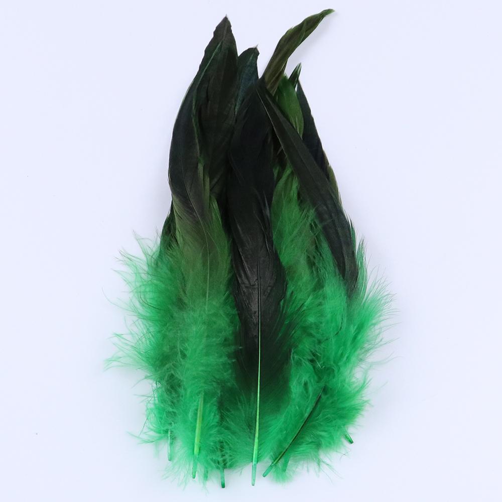 50Pcs/Lot Natural Color Rooster Feathers 6-8 Inch/15-20 CM Pheasant Chicken Feather for Crafts Jewelry Earring Making Plumes