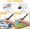 Universal Stylus Pen für Android IOS Zeichnen Kapazitiver Bildschirm Touch Pen für Xiaomi Samsung 2 in 1 Hohe Empfindlichkeit Tablet Stifte