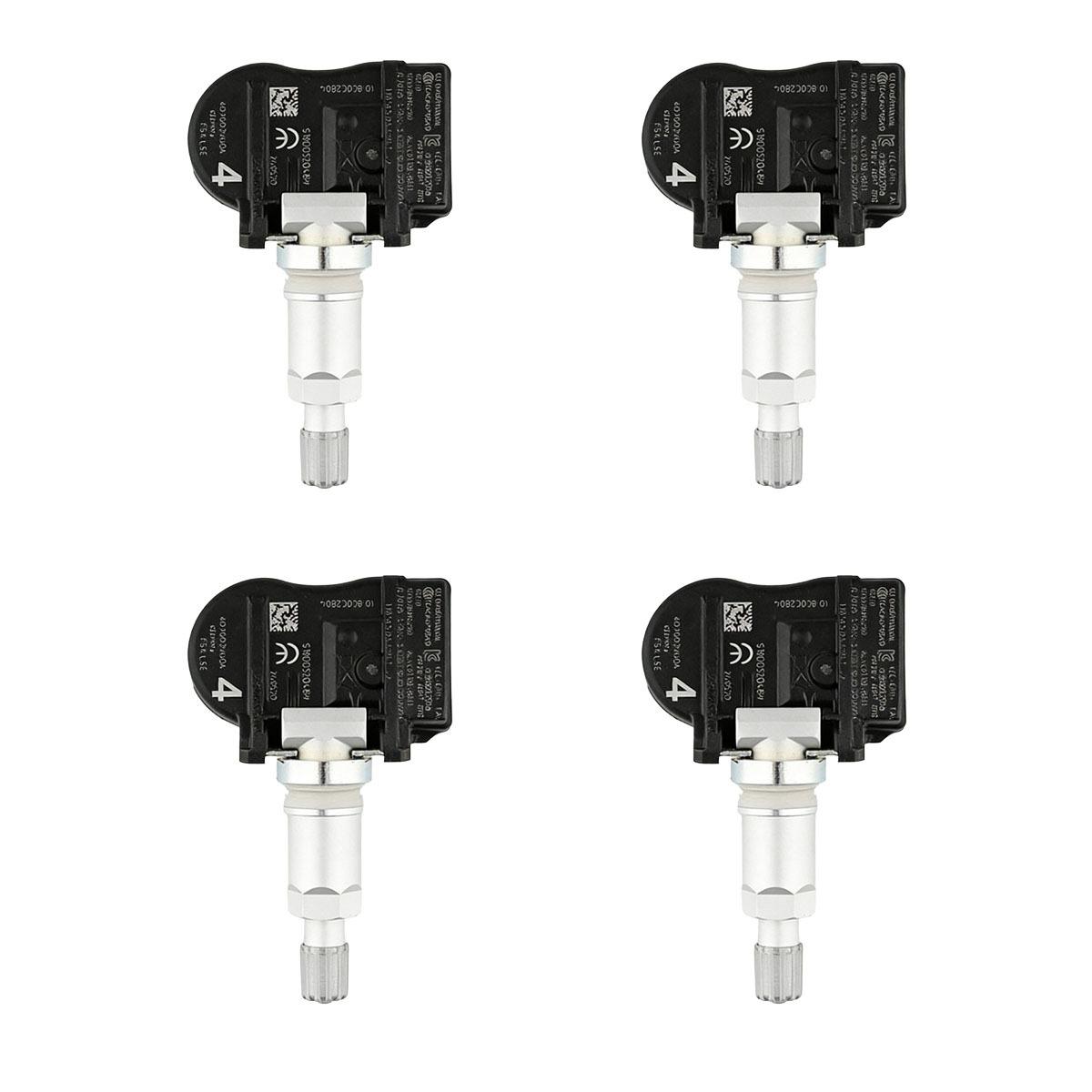 4 PCS Tire Pressure Monitor Sensor 40700-3VU0A 407003VU0A 433MHz For Infiniti QX50 Nissan Altima Rogue Sentra Micra Leaf 4pcs-40700-3VU0A