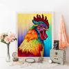 Pictură cu diamant Animal pătrat complet cu punct de cruce 5D broderie cu diamante pui imagini cu strasuri mozaic Home Decor