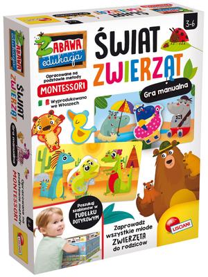 LISCIANI MONTESSORI ŚWIAT ZWIERZĄT 3991