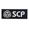 SCP Foundation Logo Gestickt Moral Patch Aufkleber Klettverschluss Abzeichen