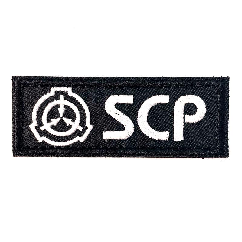 SCP Foundation Logo Embroidered Morale Patch Sticker Velcro Badge