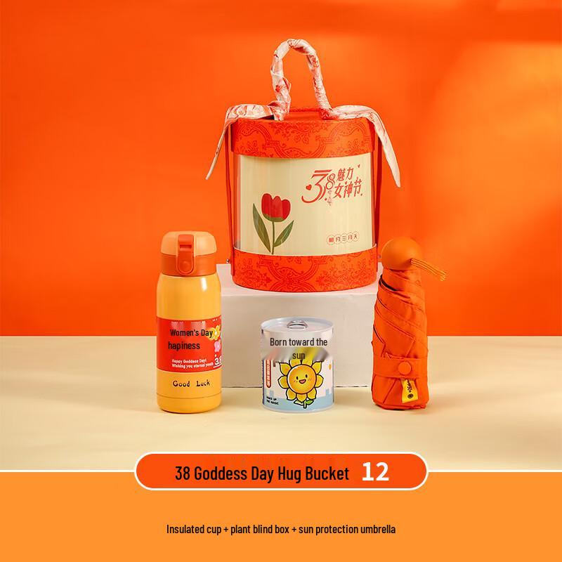 Women s Day Celebration Gift Set Goddess Festival Hug Bucket 12