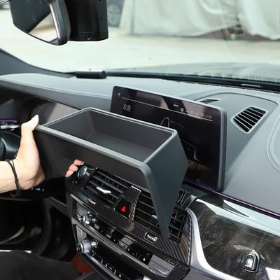 For BMW 5 Series 6 Series GT - Car Central Control Navigation Screen Rear Storage Box Mobile Phone Tray Accessories