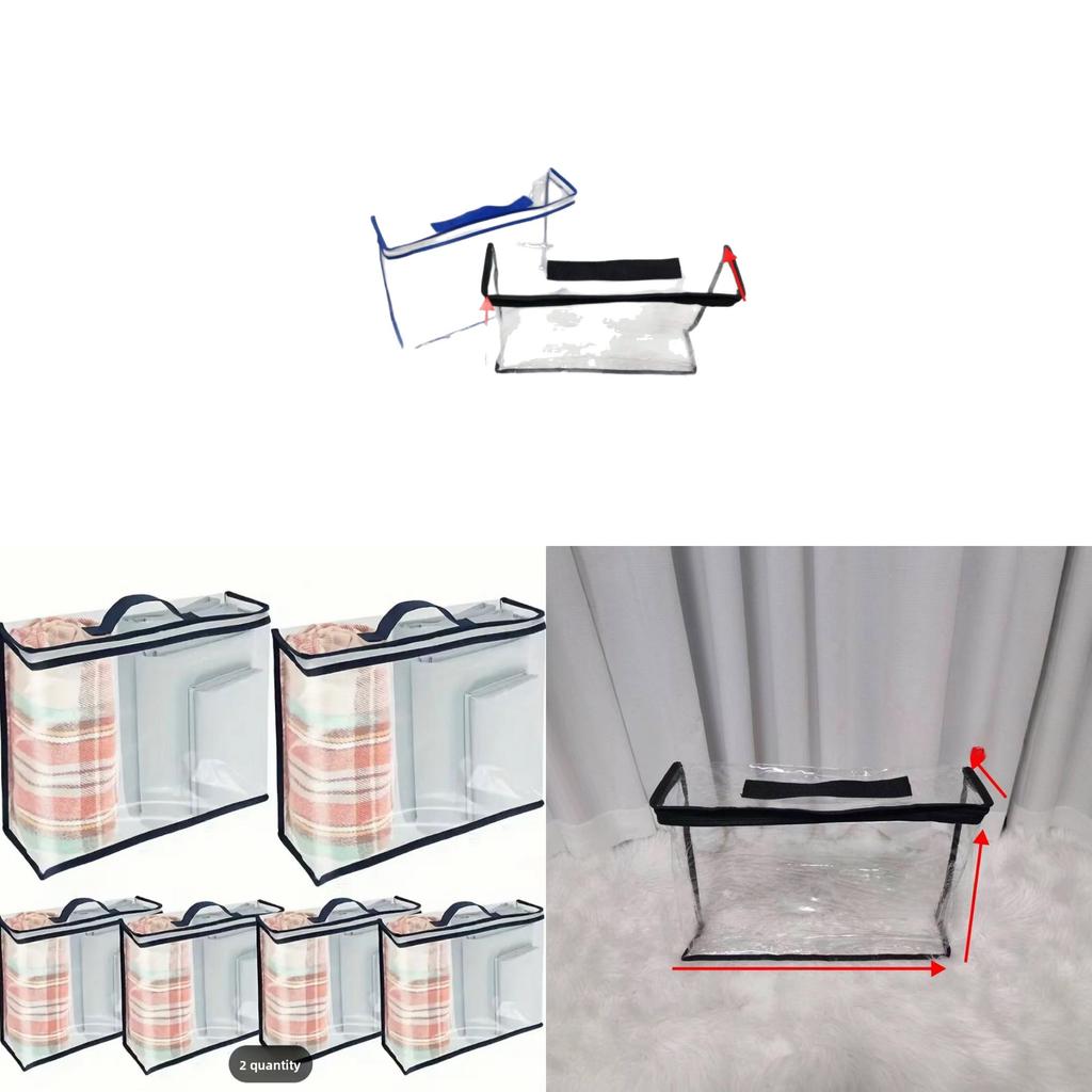 Pvc Multiuse Packing Bag With Zipper For Home Storage And Curtain Packing