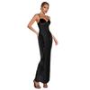 Europäisch-amerikanischer Stil Sexy Tief ausgeschnittenes Bandagen-Abendkleid mit Strasssteinen