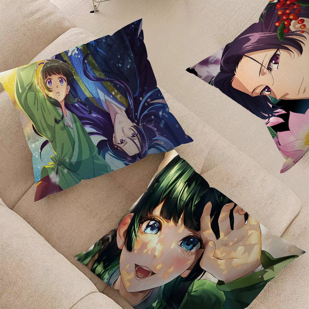 The Apothecary Diaries Anmie Cushion Cover Decorative Pillow Sofa Home Decor Case Pillow Cases