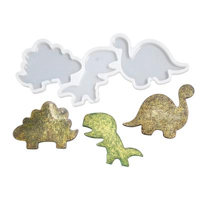 Dinosaurierform Zuckerkuchenform Fondantkuchen Lebensmittelqualität Silikonform Backwerkzeuge Zuckerform Schokolade Fondantform