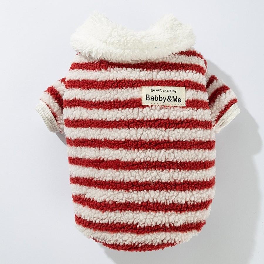 Small to Medium Dog Fleece Pockets Warm Cozy Winter Dog Coat