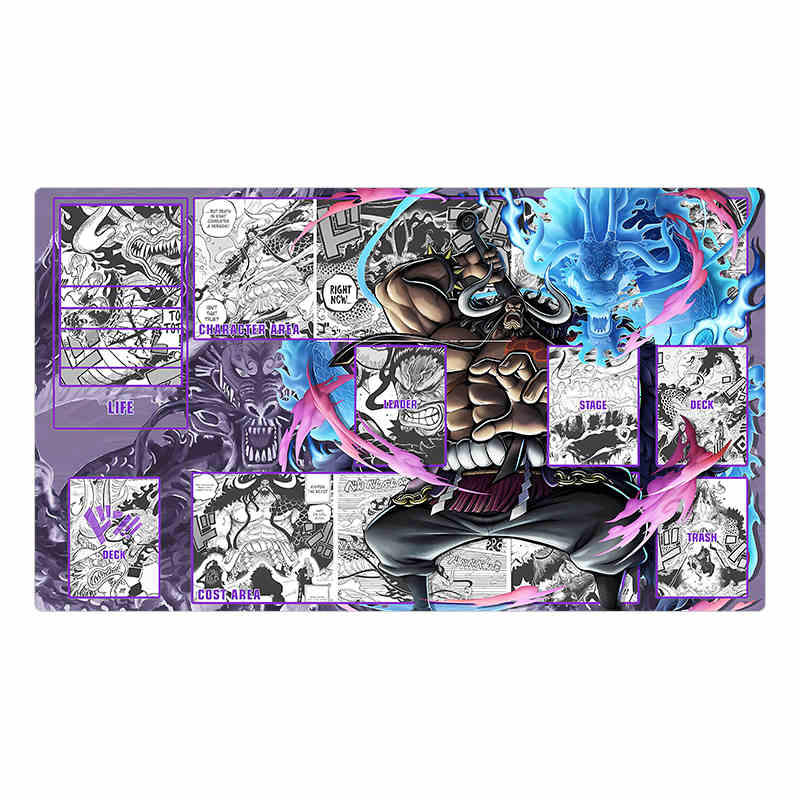 One Piece Opcg Nami Chopper Card Board Game Battle Mat Zoro Franky Board Game Card Duel Plate Mat Anime Gift Toys