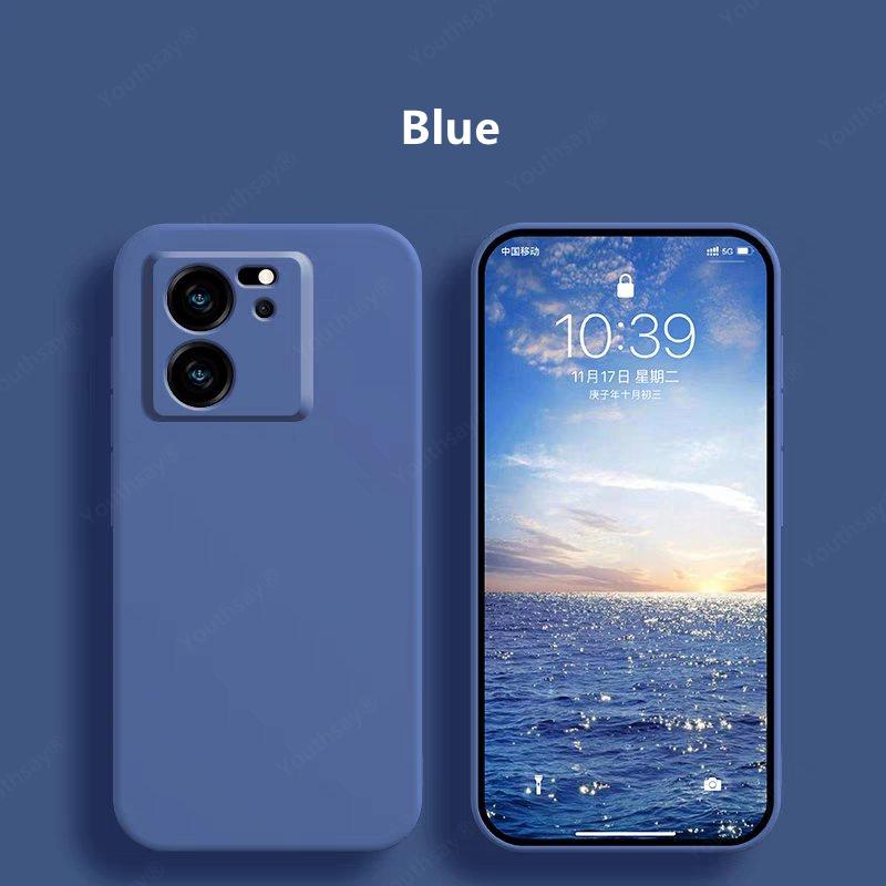 Luxury Case For Xiaomi 13T Case Cover Xiaomi 13T Pro Funda Coque Liquid Silicone Soft TPU Phone Bumper For Xiaomi 13T Pro