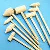 Wooden Batik DIY Kids' Hammer - Handmade Solid Wood Toy Hammer