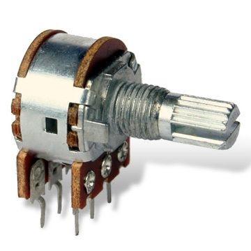 Potenziometro Rotativo 2X100Kb Lineare L 15Mm
