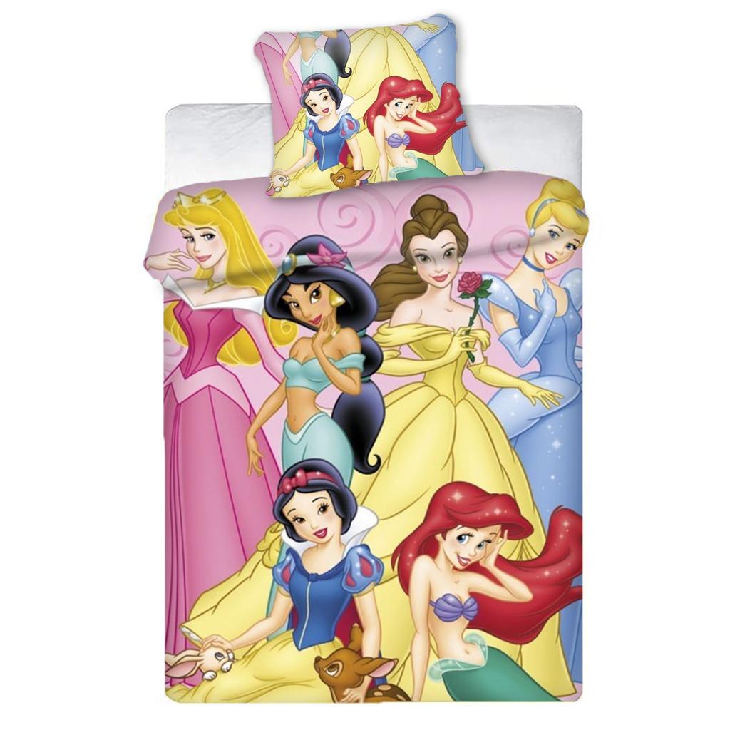Princess Series Duvet Cover Set Printed Bedding 3d Children'S Bedding Set Cute Printed Cartoon Quilt Cover Anime Home