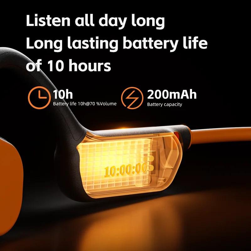 Căști Bluetooth cu Conducție Osoasă X10 Afișaj Digital Înot Impermeabile până la o Adâncime de 30 de Metri Impermeabile 32G Încorporate