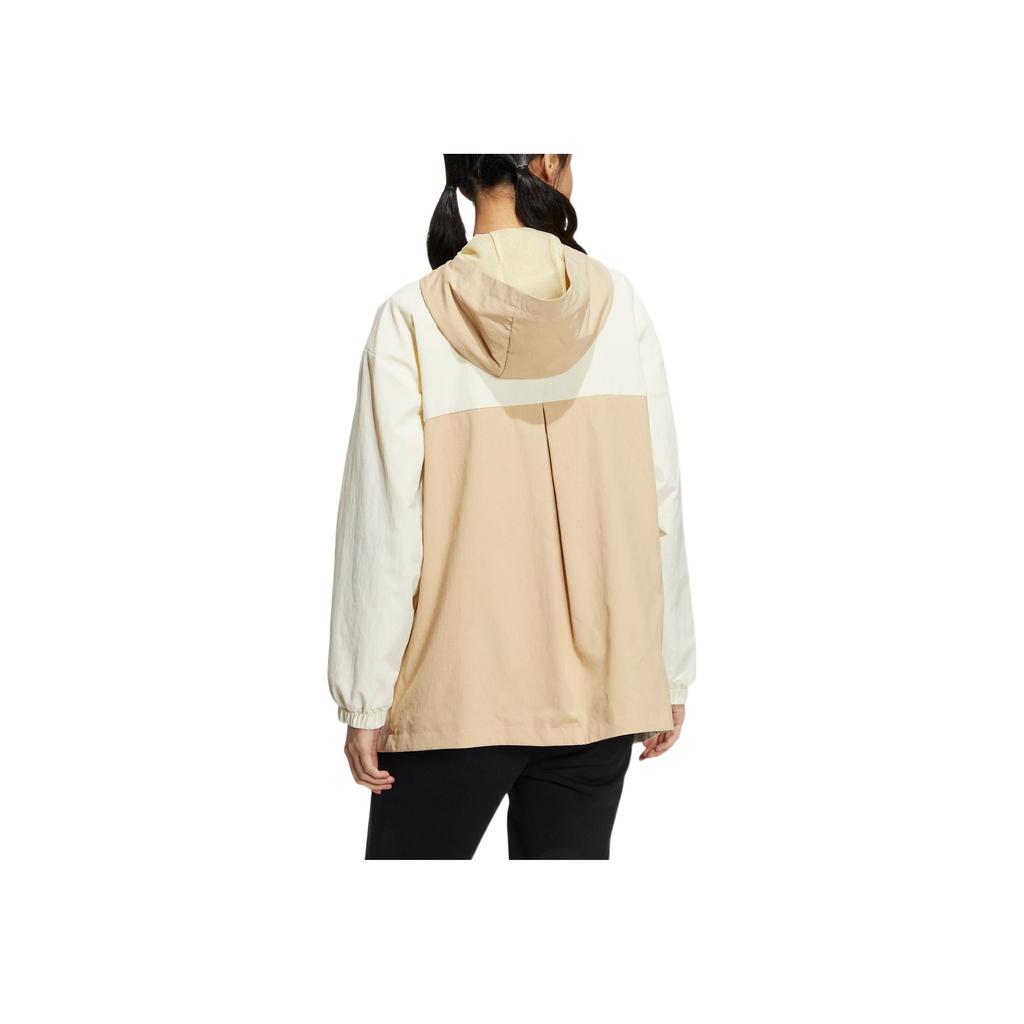 Adidas Neo Logo Print Drawstring Design Outdoor Multi-Pocket Sports Work Jacket Women Jacket Multicolor HM2021