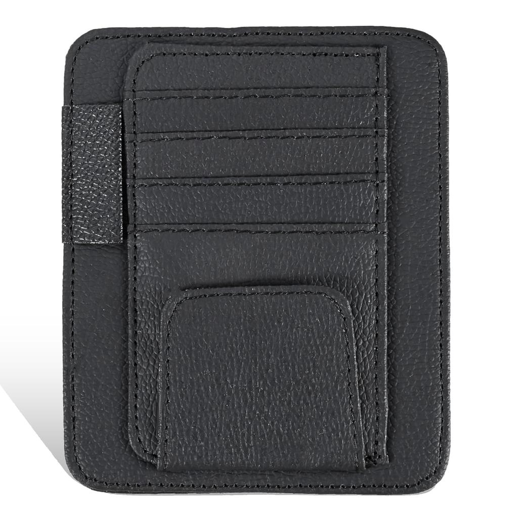 Mtsooning 2 Pieces Sun Visor Pocket for Car Pen Holder