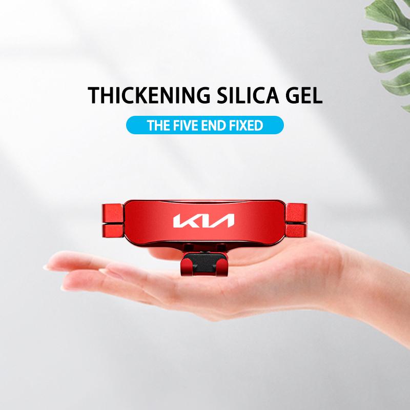 AAOE1 Car Phone Holder Gravity Car Bracket Air Vent Stand Accessories For Kia K7 K5 K8 K3 Ray Sorento XCeed Soul Cerato Venga Cadenza