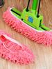 Chenille Dust Mop Slippers 2PCS-Foot Socks Mop Caps Multi-Function Floor Cleaning Lazy Shoe Covers Dust Hair Cleaner