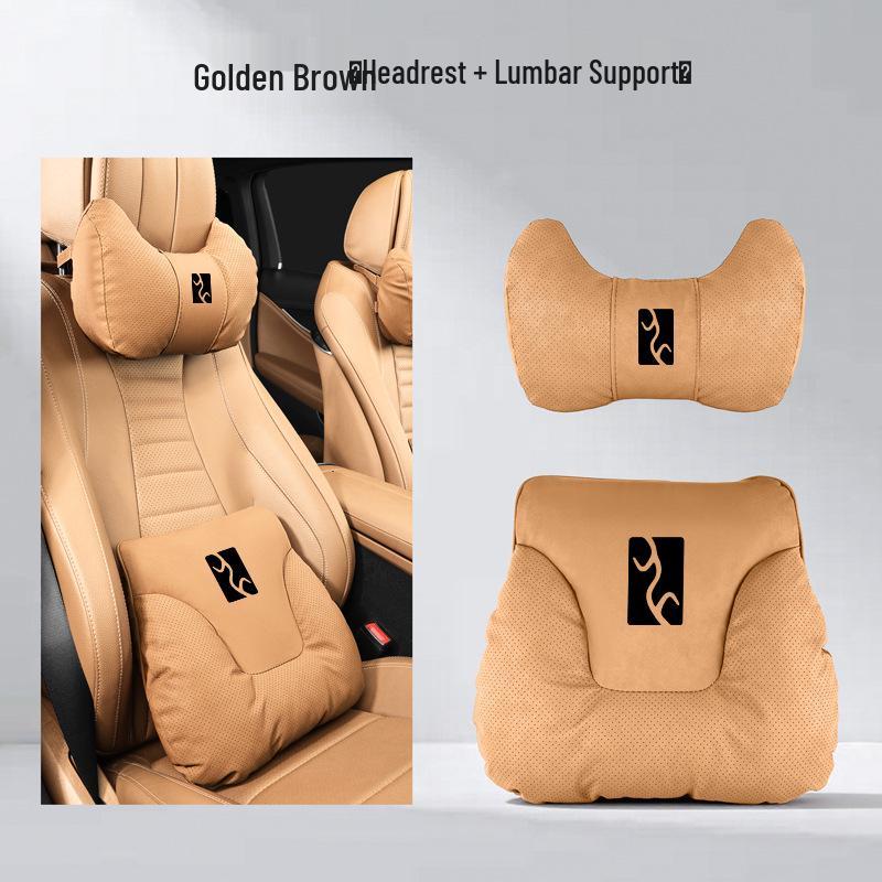 Yangwang U8/U9/U7EV/U7 PHEV Nackstöd & Ländryggskudde - Heltäckande Nackskydd & Midjekudde