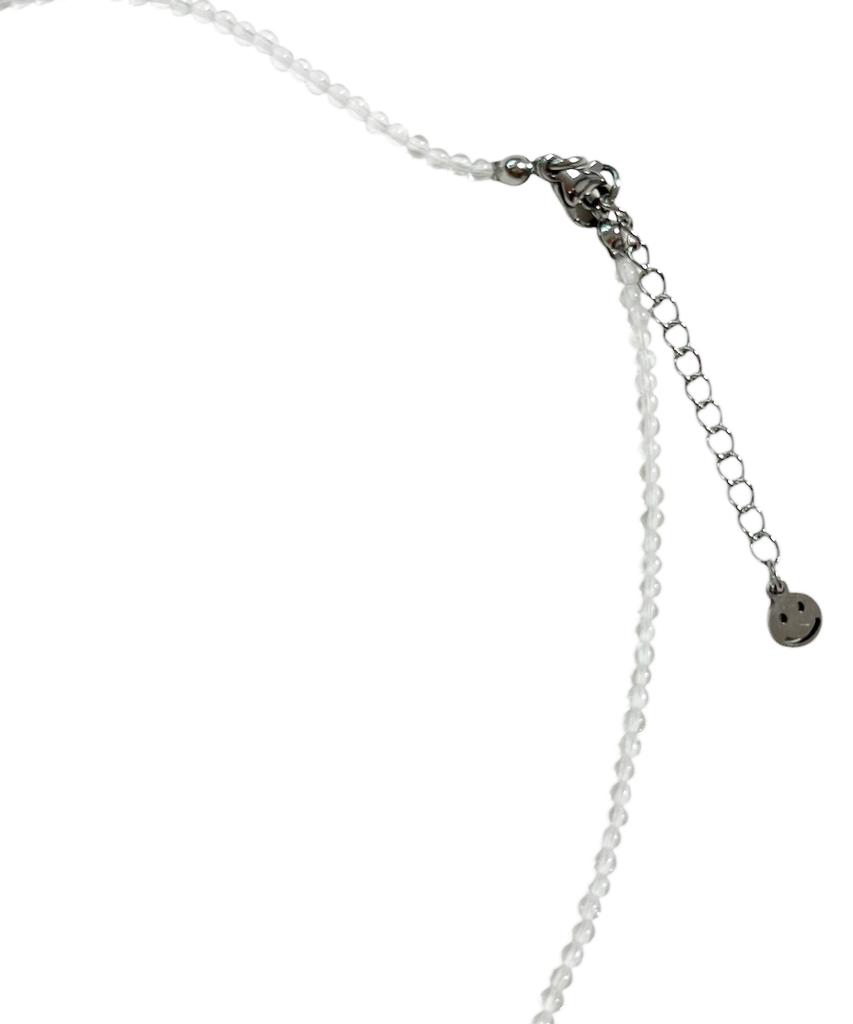 Sk8Er Rock Cherry Brystal Beads Necklace