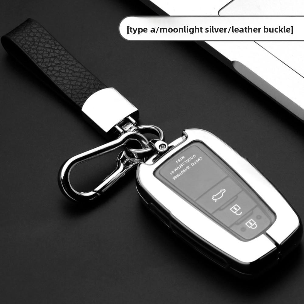 Premium Key Case for Toyota Camry RAV4 Corolla CHR Highlander Levin Keychain Holder