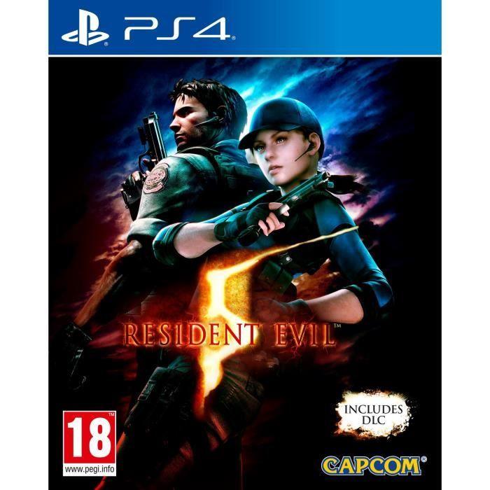 Jeu vidéo - Capcom - Resident Evil 5 Remastered - PS4 - 1-2 joueurs - Action