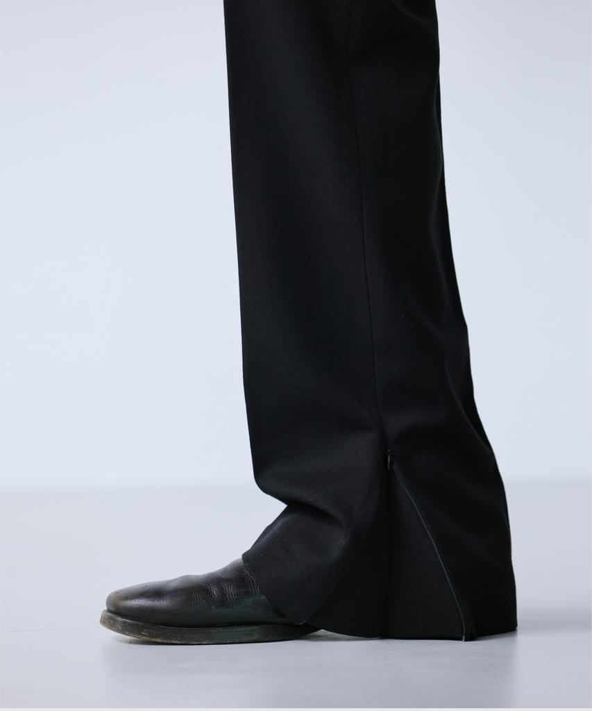 SSY 2-Way Hidden Extend Bootcut Slacks Black