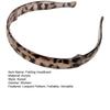 Folding Headband Acrylic No Pressure Anti-Slip Tortoiseshell Pattern Retro Style Adjustable Hair Hoop Hair