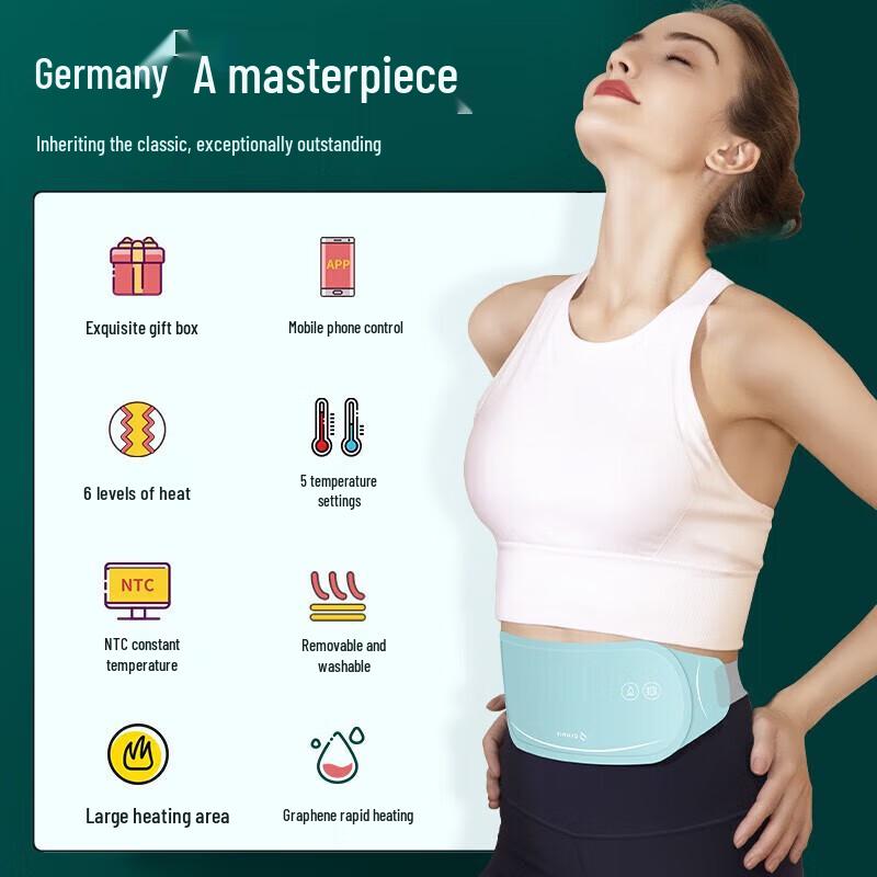 CLORIS Portable Infrared Menstrual Heating Waist Belt CN Plug (adapter Included)
