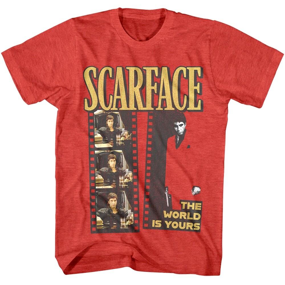 Scarface Film Reel Men T Shirt XXL